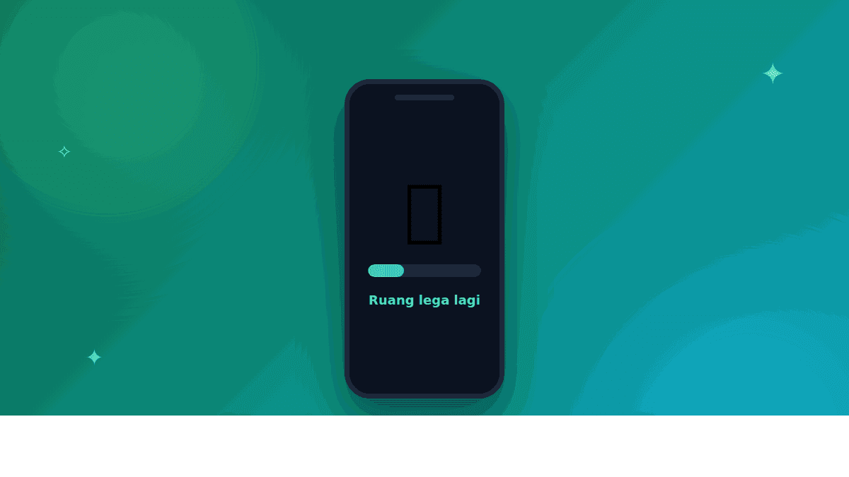 Cara Membersihkan Sampah di HP Biar Nggak Lemot (Tanpa Aplikasi)